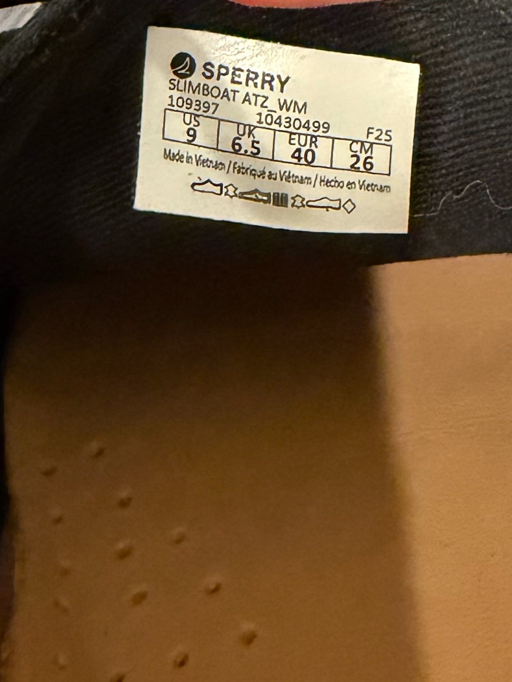 Aritzia Black Leather Boat Shoes with Patterned Accent Laces - NOT FOR SALe - Picture 8 of 8